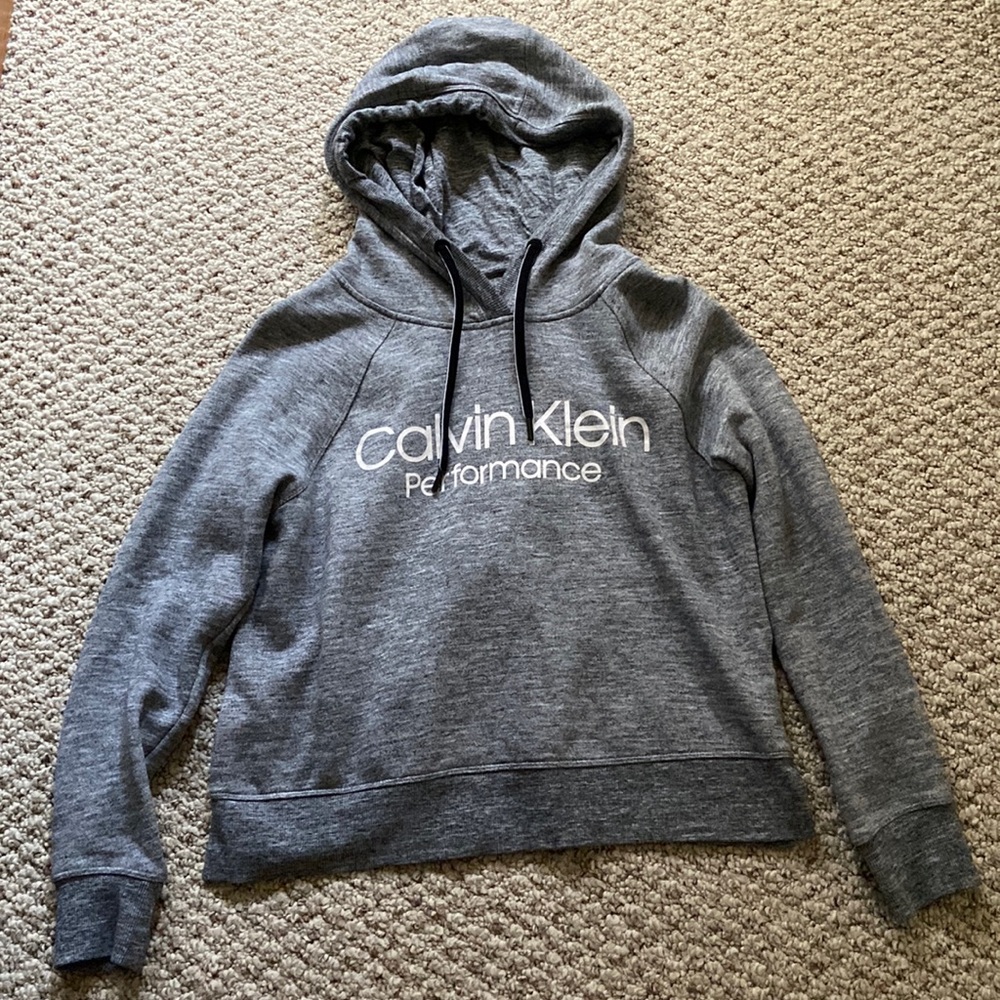 Gray Calvin Klein sweatshirt size Small